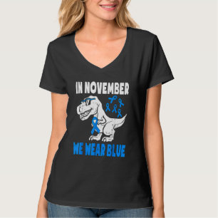 I november Bära vi Blue Diabetes Awareness Toddle T Shirt