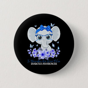 I november Bära vi Blue Elephant T1d Diabetes Awa Knapp