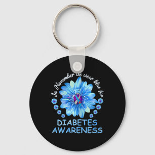 I november Bäror vi blåtunga-diabetes Awaren Nyckelring
