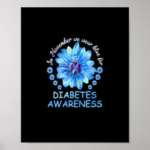 I november Bäror vi blåtunga-diabetes Awaren Poster