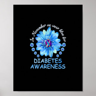 I november Bäror vi blåtunga-diabetes Awaren Poster