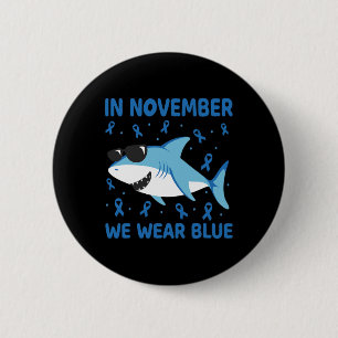 I november Bäror vi Blue Diabetes Kid Boy till Knapp