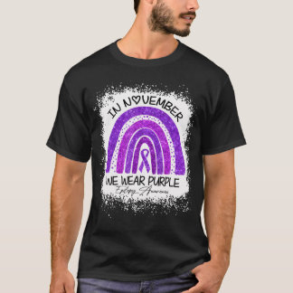 I november Bäror vi Lila Epilepsimedvetenhet T Shirt