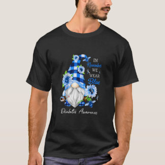 I november uppmärksammar vi Bäran Blue Gnome Diabe T Shirt