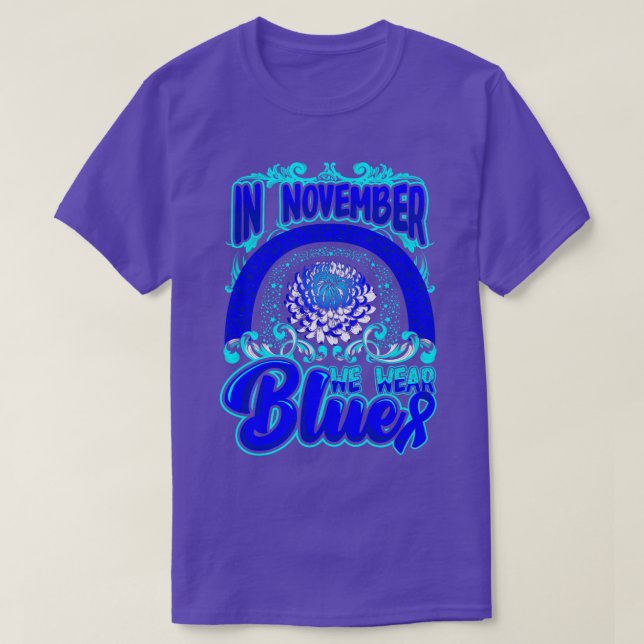 I NOVEMBER WE BÄRA BLEU T SHIRT (Design framsida)