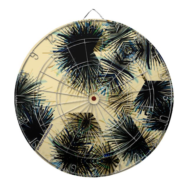 I nyansen av färgen Beige Darttavla (Framsidan)