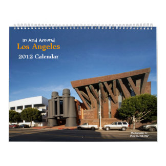 I och runt om den Los Angeles 2012 kalendern Kalender