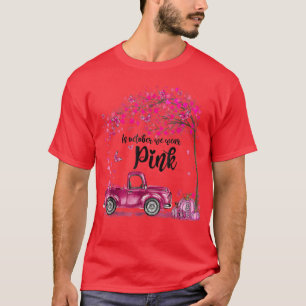 I Oct Bäror vi Rosa Breast Cancer Awareness Pumpki T Shirt