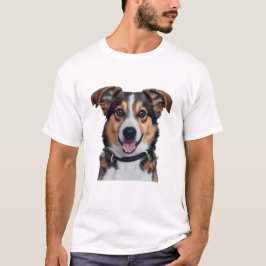 I Ögon i Kärlek vid Hund T Shirt