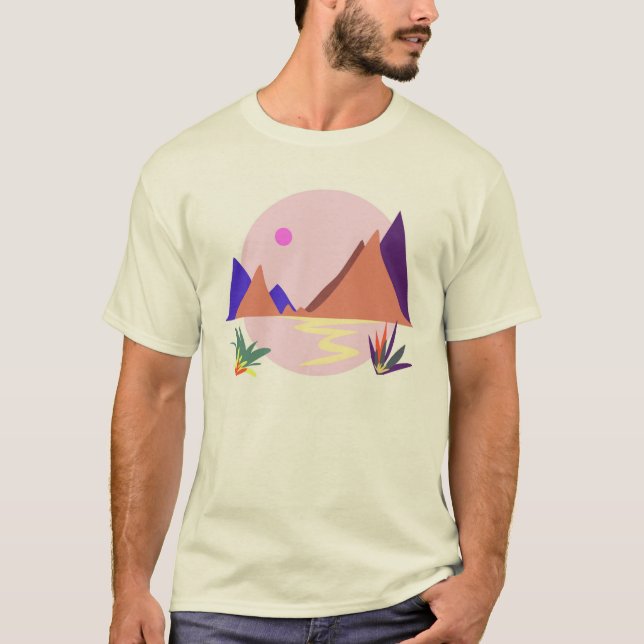 I öknen t shirt (Framsida)