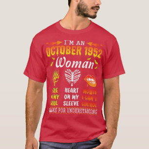 I oktober 1952 var kvinnligt eldsvåda i mitt själ t shirt