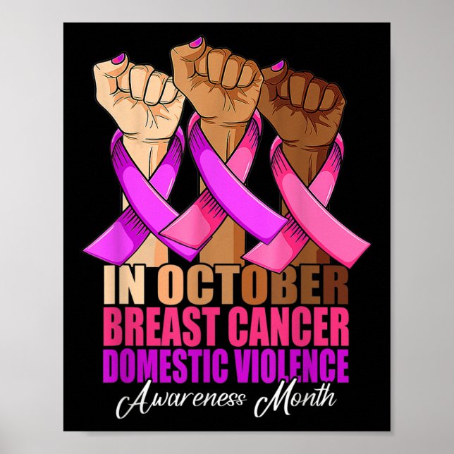 I oktober 2010 antog Domesticen om bröstcancer Poster (Framsidan)