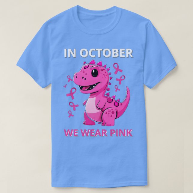 I oktober 2010 bära rosa t shirt (Design framsida)