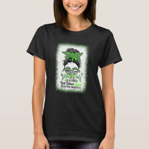 I oktober 2010 Bära vi Grönt Dwarfism Awareness Me T Shirt