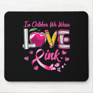 I oktober 2010 Bära vi Rosa Kärlek Breast Cancer A Musmatta