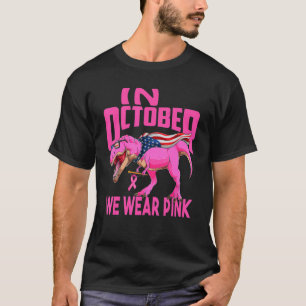 I oktober 2010 Bära vi Rosa Rex Mamma American Fla T Shirt