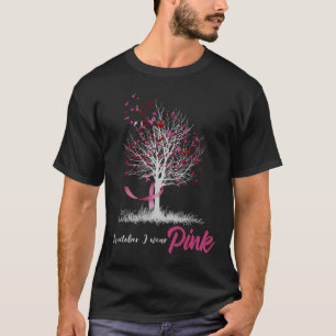 I oktober 2010 Bära vi Rosa Träd Breast Cancer Awa T Shirt