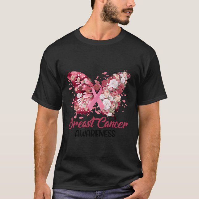 I oktober 2010 var vi Bära K Breast Cancer Awarene T Shirt (Framsida)