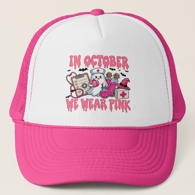 I oktober 2025 Gått med vi Bära Rosa Movement Keps (Framsida)