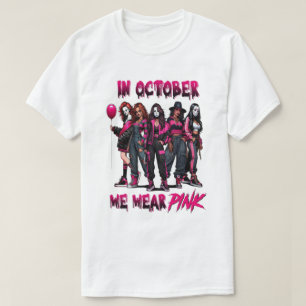 I oktober 2025 Gått med vi Bära Rosa Movement T Shirt