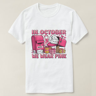I oktober 2025 Gått med vi Bära Rosa Movement T Shirt