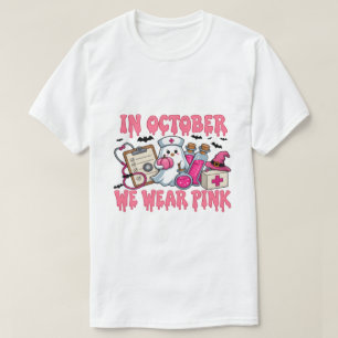 I oktober 2025 Gått med vi Bära Rosa Movement T Shirt
