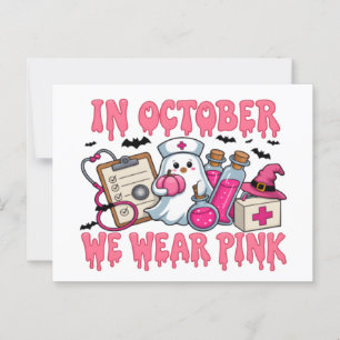 I oktober 2025 Gått med vi Bära Rosa Movement Vykort