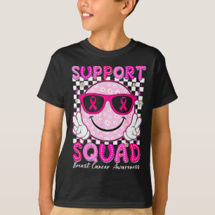 I oktober bär rosa bröstcancer medvetenhet t shirt
