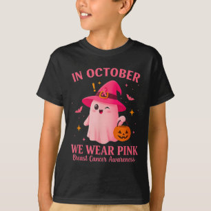 I Oktober Bär Vi Nk – Bröstcancer Medvetenhet  T Shirt
