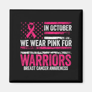 I Oktober Bär Vi Nk För Krigare Bröstcancer A Magnet