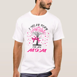 I Oktober Bär Vi Rosa, Bröstcancer Medvetenhet T Shirt