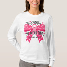 I Oktober Bär Vi Rosa Prickiga Band