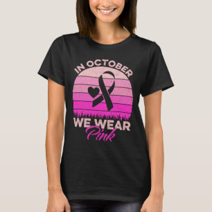 I oktober Bära Rosa 2024 T-Shirt