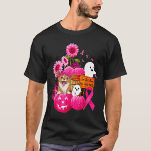 I oktober Bära Rosa Chihuahua Hund Breast Cance T Shirt