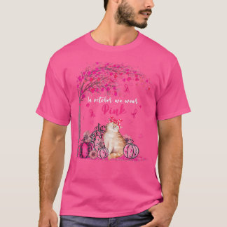 I oktober Bära Rosa Cute Breast Cancer Awa T Shirt