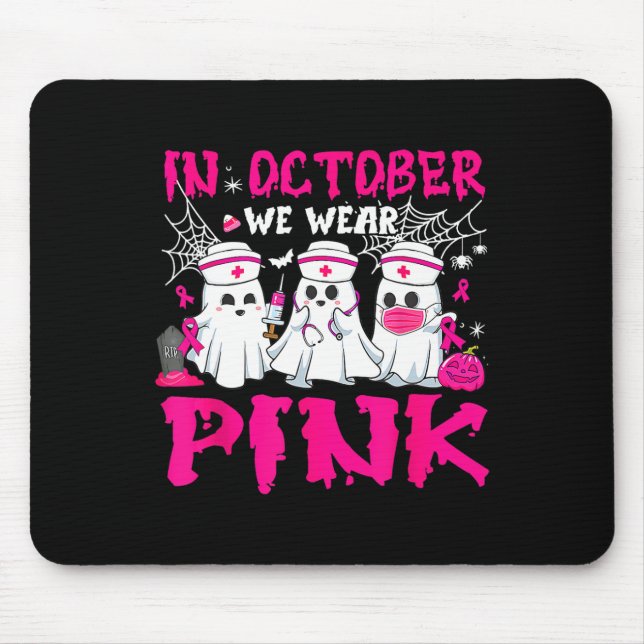 I oktober Bära Rosa Nurse Ghost Halloween Brea Musmatta (Framsidan)