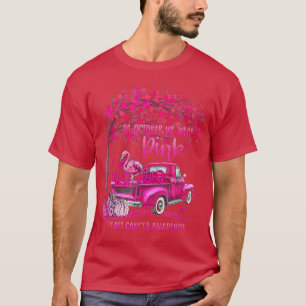 I oktober Bära Rosa Ribbon Lastbil Flamingo Brea T Shirt