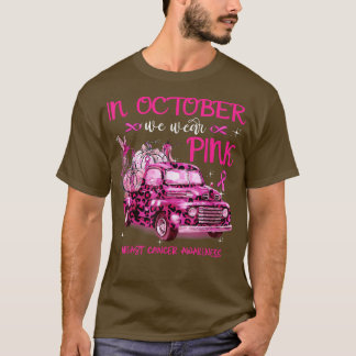 I oktober Bära Rosa Rosa Lastbil Hummingbrid Bre T Shirt