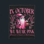I oktober Bära Rosa Witch Ghost Pumpkin Breast Fleecefilt<br><div class="desc">I oktober Bära Rosa Witch Ghost Pumpkin Breast Cancer</div>