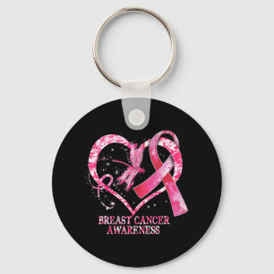 I oktober Bära vi Rosa Breast Cancer Awareness Dr. Nyckelring
