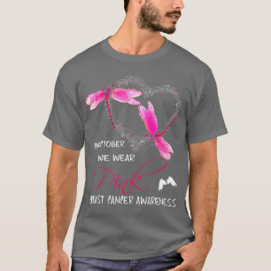 I oktober Bära vi Rosa Breast Cancer Awareness Dr. T Shirt