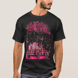 I oktober Bära vi Rosa Lastbil Pumpkin Breast Canc T Shirt