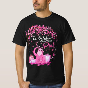 I oktober Bära vi Rosa Ribbon Sloth Breast Cancer T Shirt