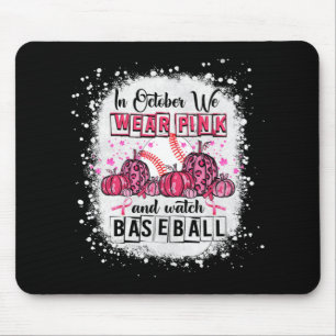 I oktober bäror vi rosa Baseball Breast Cancer Awa Musmatta