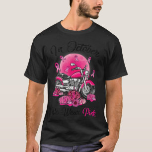 I oktober Bäror vi Rosa Breast Cancer Awareness Bi T Shirt