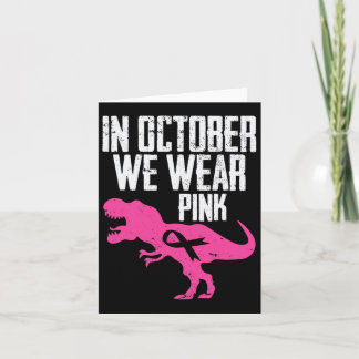 I oktober Bäror vi Rosa Breast Cancer Awareness Bo Kort