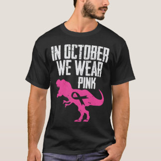 I oktober Bäror vi Rosa Breast Cancer Awareness Bo T Shirt