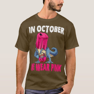 I oktober Bäror vi Rosa Breast Cancer Awareness Di T Shirt