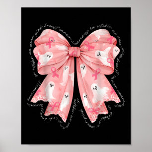 I oktober Bäror vi Rosa Breast Cancer Awareness Gh Poster