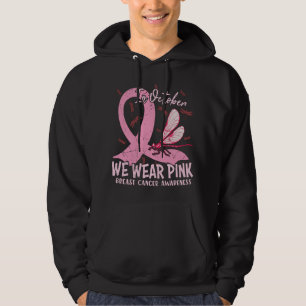 I oktober Bäror vi Rosa Breast Cancer Awareness Hoodie